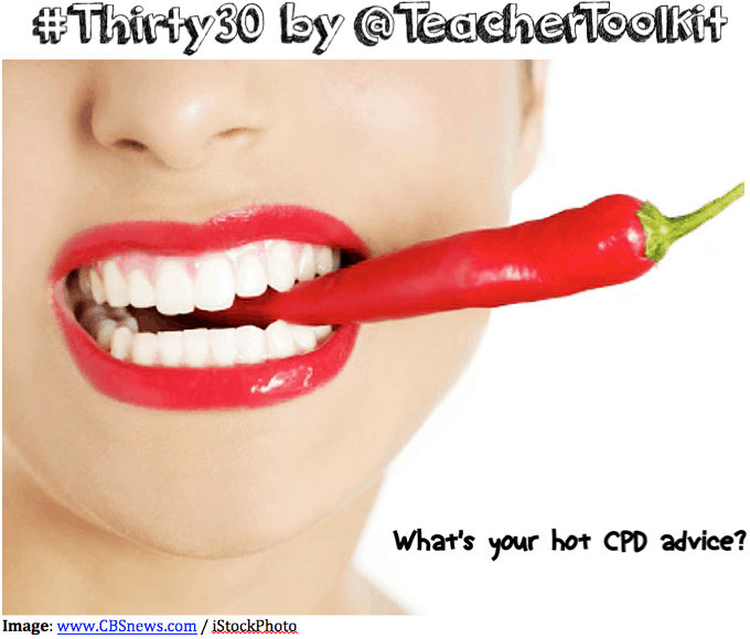 #Thirty30 by @TeacherToolkit Observations CPD Professional Development