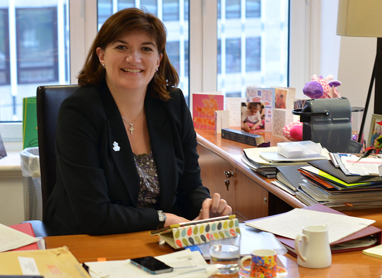 Nicky Morgan for twitter @SLTchat
