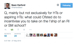 Ofsted Sean Harford
