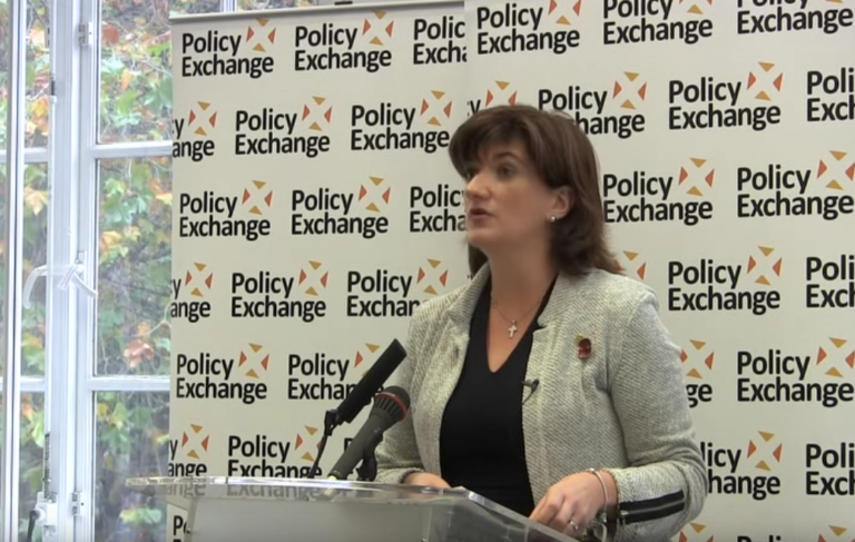 Nicky Morgan Policy Exchange EBacc