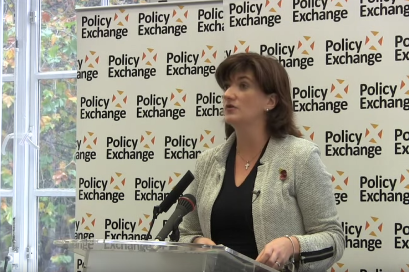Nicky Morgan Policy Exchange EBacc