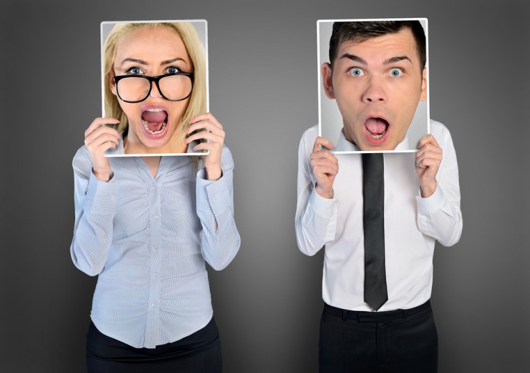 shutterstock_289235705 Shocked face of business woman and man