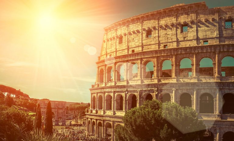 shutterstock_329391590 One of the most popular travel place in world - Roman Coliseum.