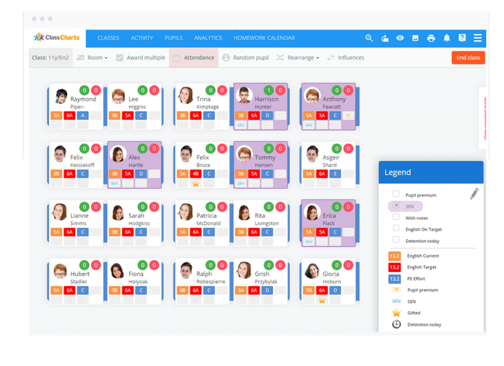 Free Classroom Seating Chart Software