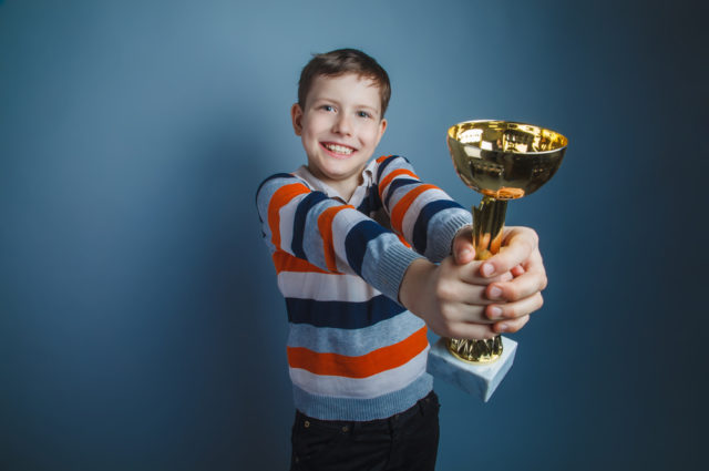 Boy Reward Trophy