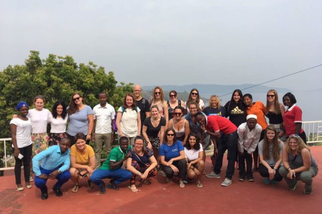 Andrea Bateman Teaching in Rwanda