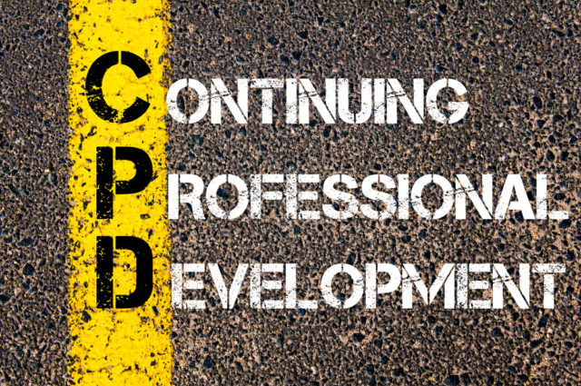 Concept Image Of Business Acronym CPD As Continuing Professional Development