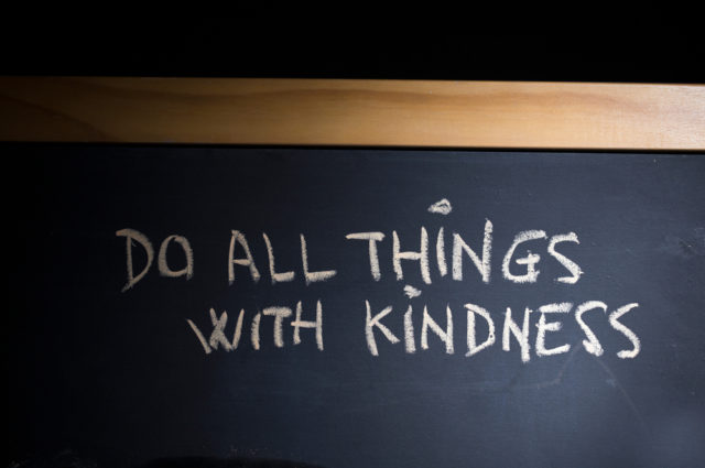 do all things with kindness