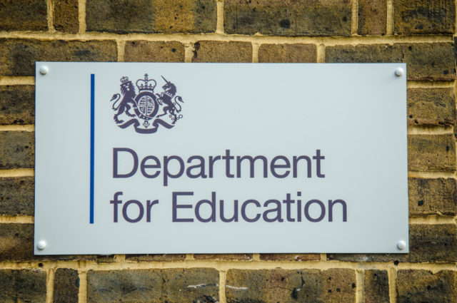 Research Questions Department for Education