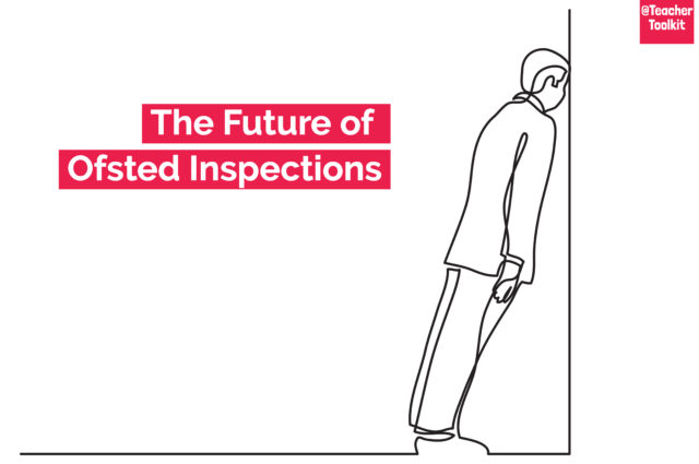 Unreliable Ofsted Inspections ID: 777875146 continuous line drawing of business situation - man stuck in dead end job