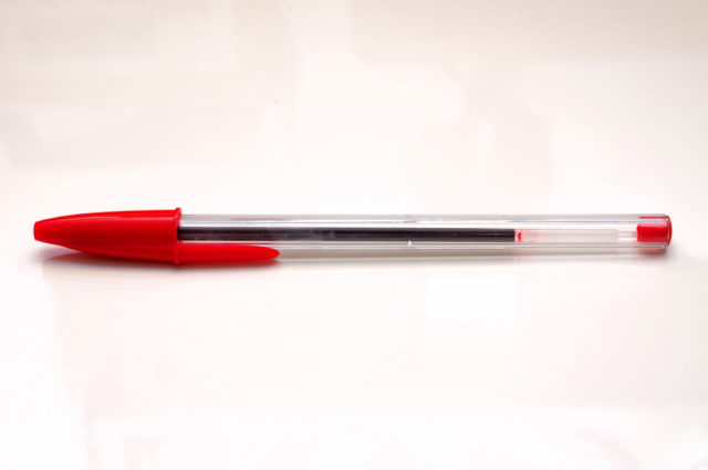 Marking In Red Pen