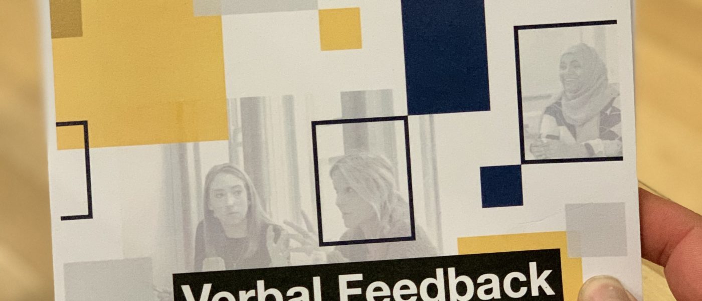 Verbal Feedback Research Report Launch