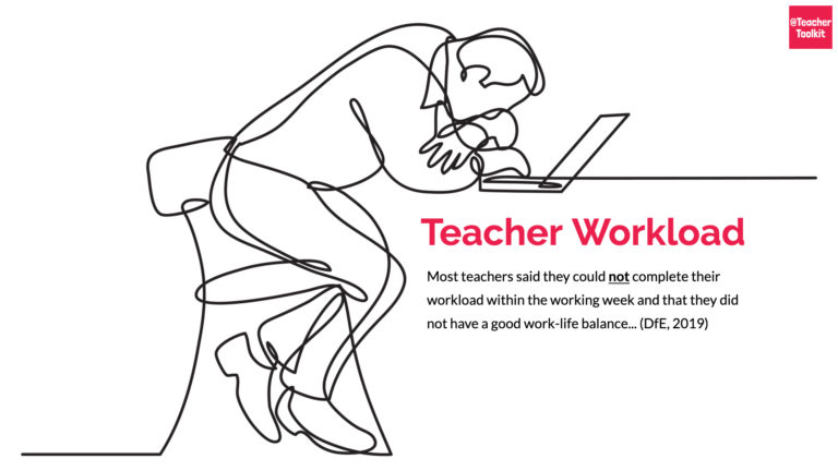 Tired teacher Workload