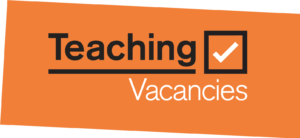 Teaching Vacancies Orange 100percent Bg Logo Cmyk