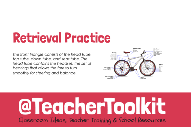 Webinar Retrieval Practice: Theory and Application by @TeacherToolkit