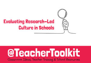 Research Led Culture By @teachertoolkit 1