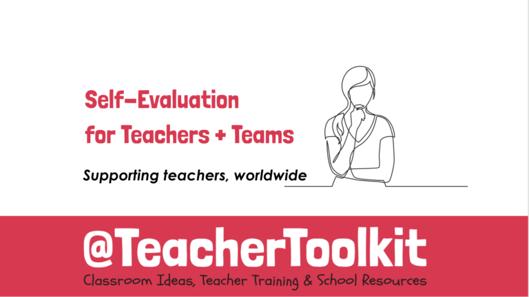 Self Evaluation for Teachers Membership Resource June 2021