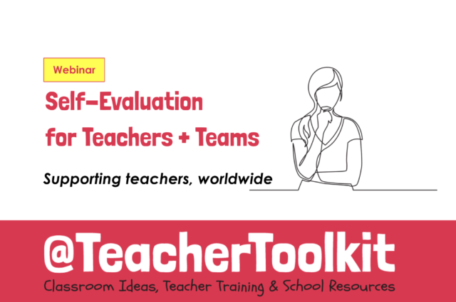 Self-Evaluation for Teachers + Teams Webinar