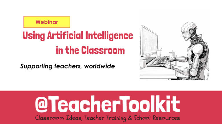 Use an artificial intelligence in the classroom WEBINAR