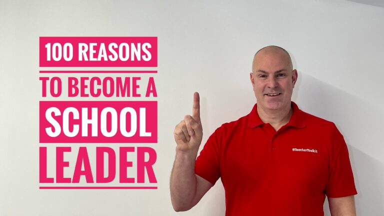 School Leader 100 reasons