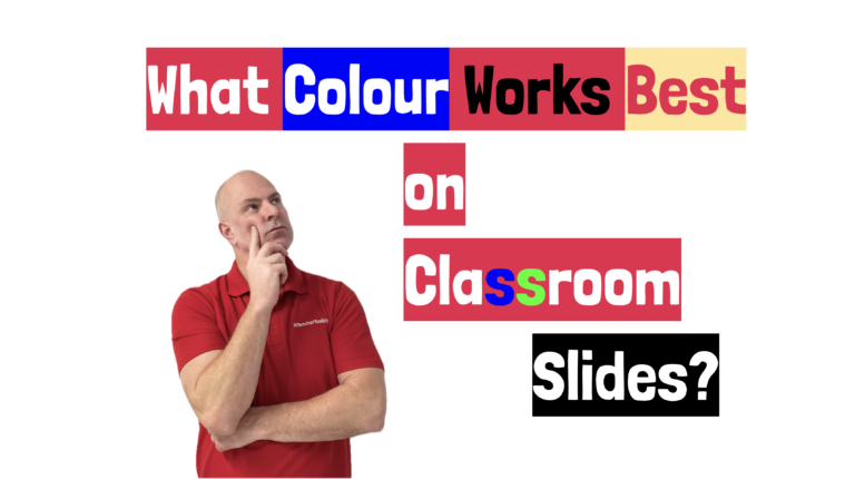 Using Background Colours on PowerPoint Slides